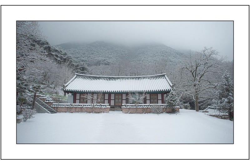 산사의겨울,,,
