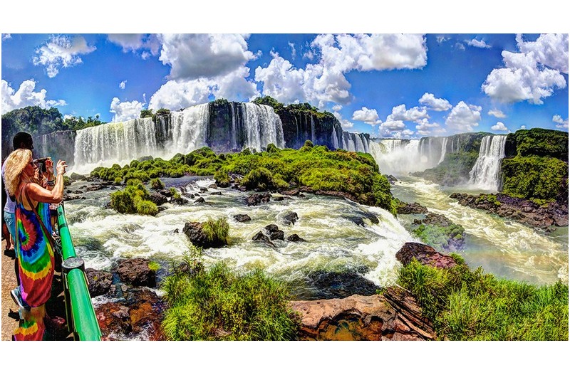 브라질 이과수 폭포
