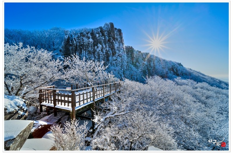 무등산 서석대설경