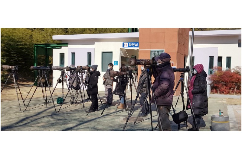 무었을 찍고있을까 ?