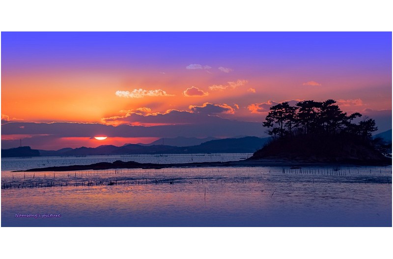 솔섬의 풍경 ---