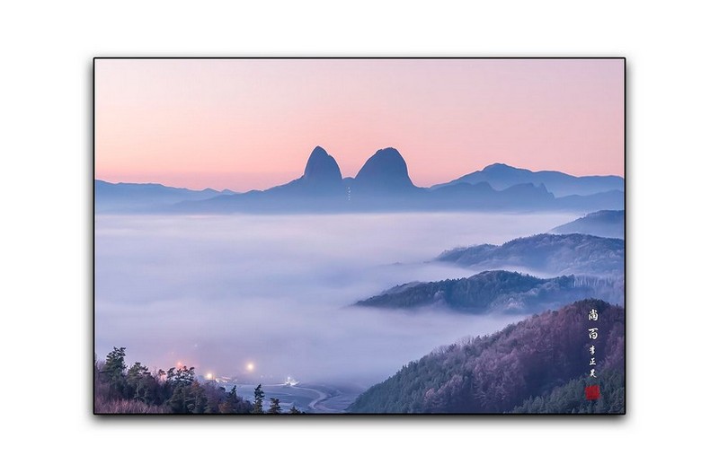 마이산을 바라보며