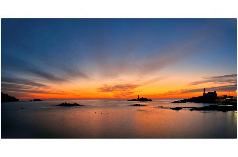 죽성 바닷가 여명