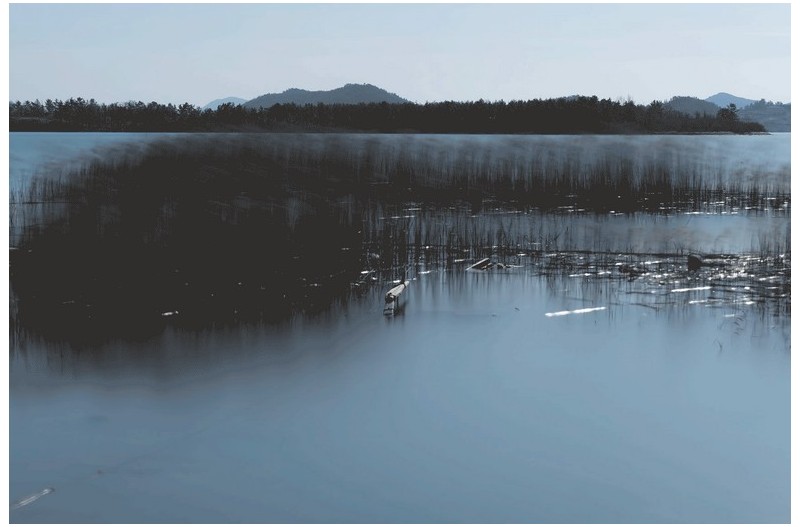 바닷물이 줄어들때