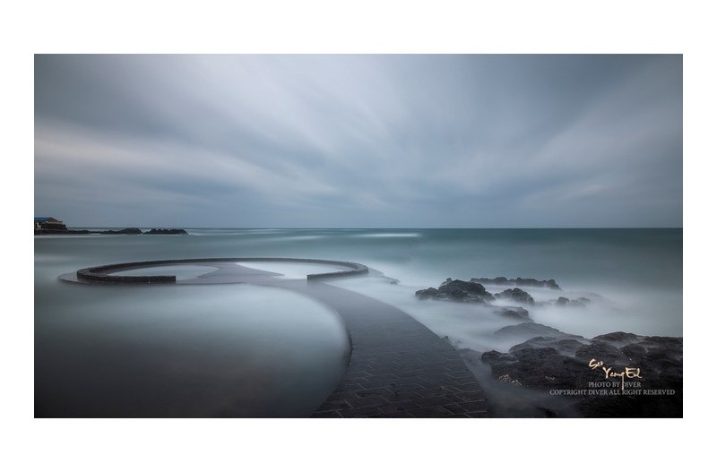 김녕항 에서.....