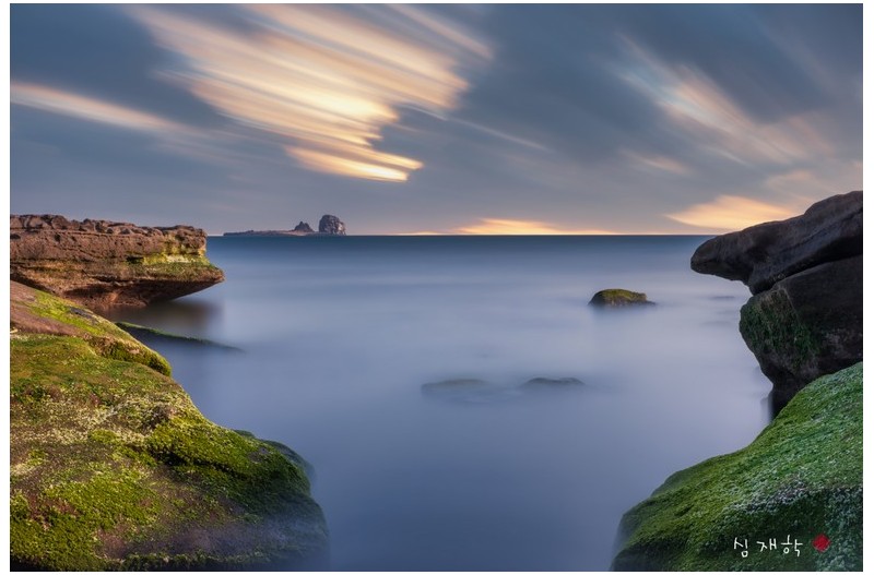 형제섬 바라보며