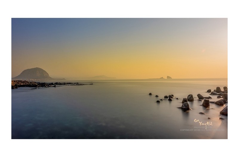 형제섬의 아침인사