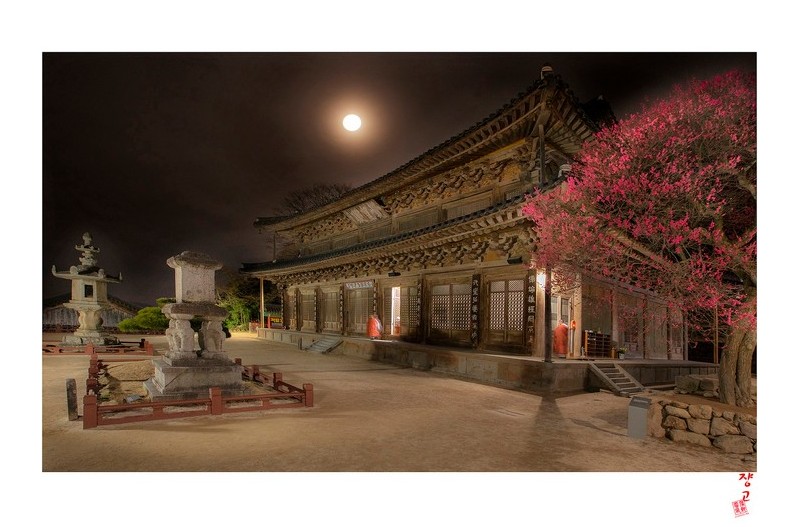 매화에 월백하고~