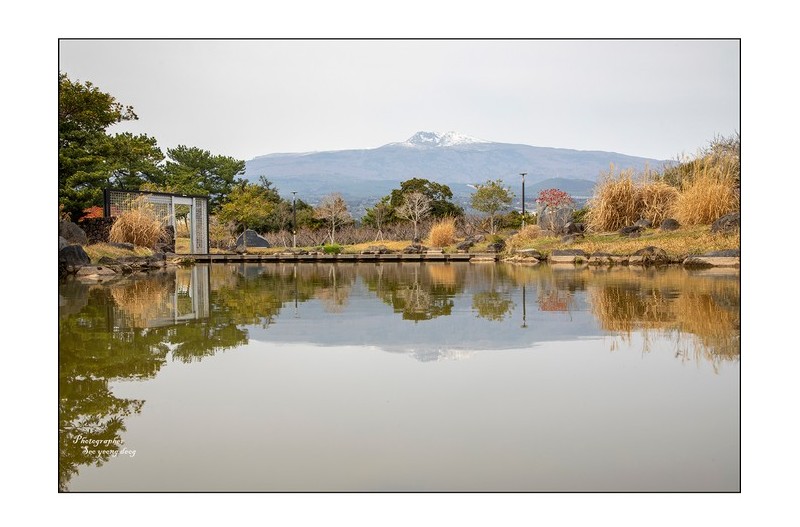 한라산을 바라보며...