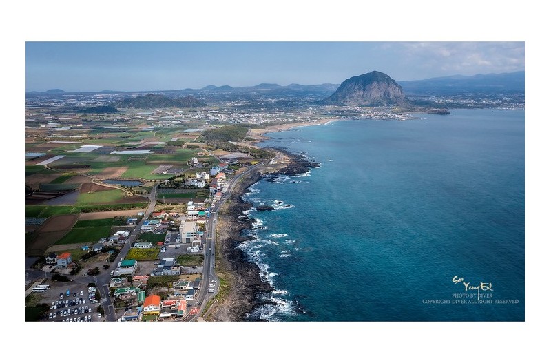 산방산과 형제섬