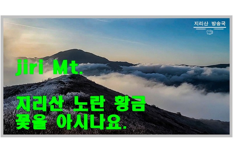 여명~ 영상에서 만든 사진.