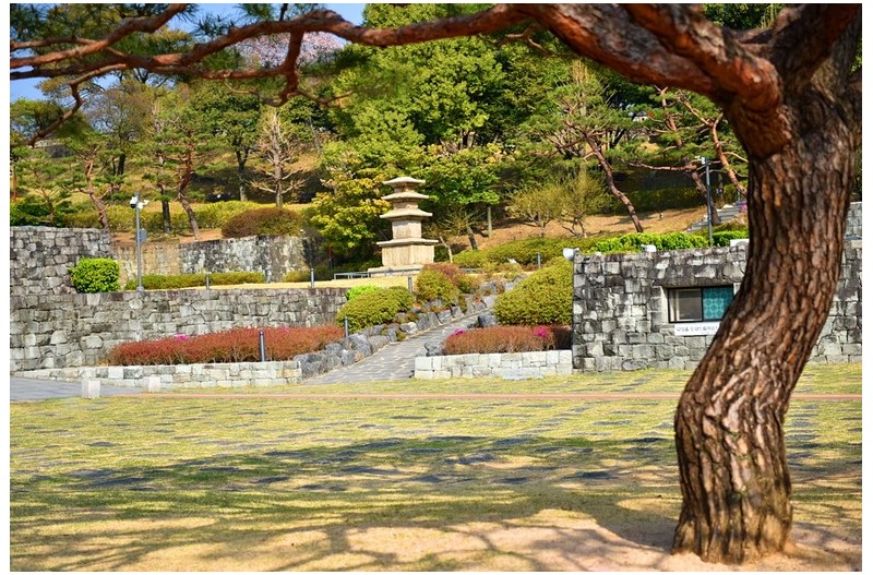 아침산책 진주성