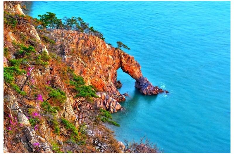 황금산 - 코끼리바위