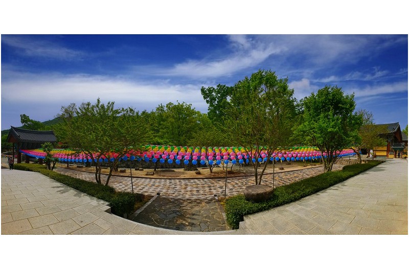 일주문에서 사천왕문까지