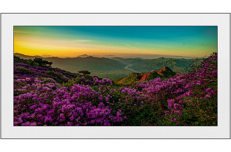 형제봉의 아침,,