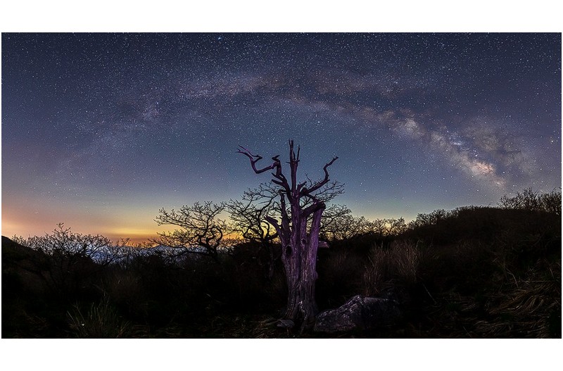 덕유산의 별밤