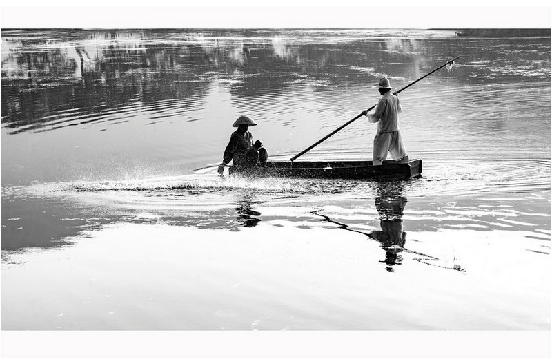 흑백으로 본 봄