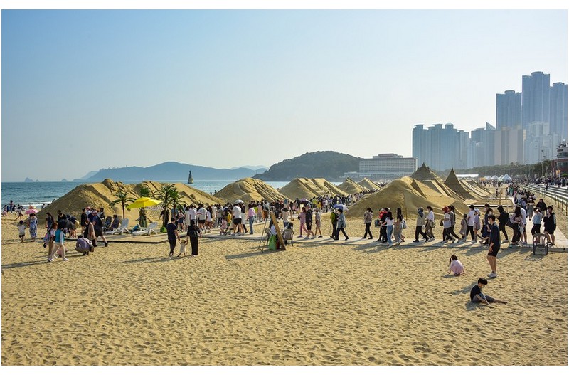 지금 해운대는...