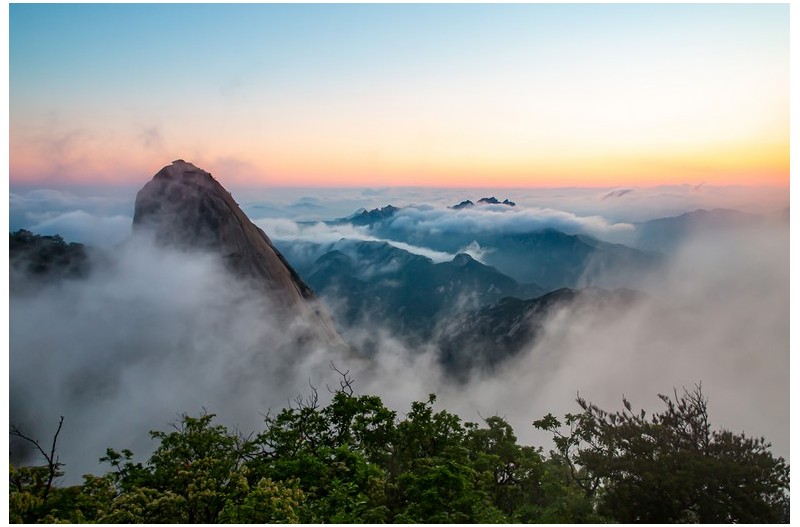 북한산 아침풍경
