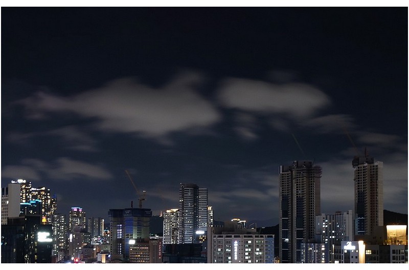 시정(視程)좋은 날