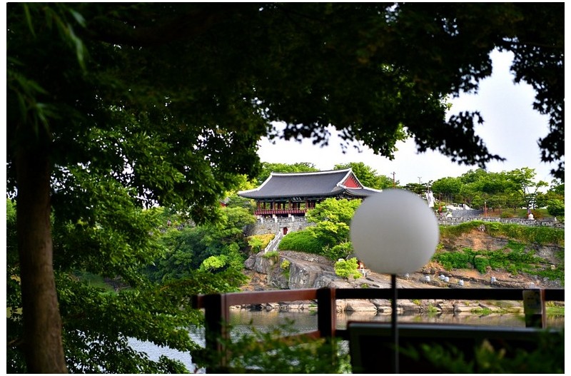 진주성이 보이는 풍경