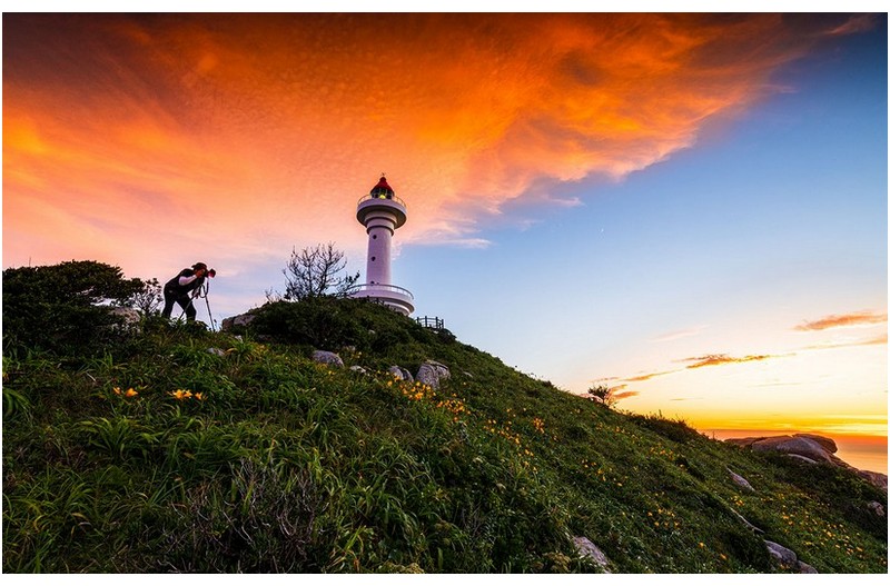 노을에 빠진 열정