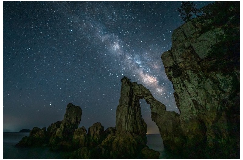 활개바위 은하수