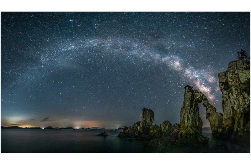 활개바위 은하수