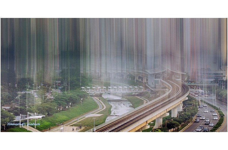 도시의 풍경 ----- 해질 무렵