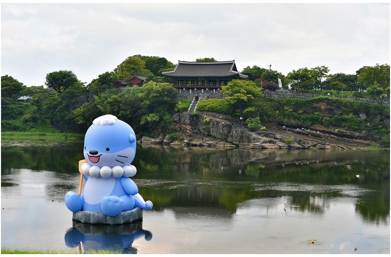 진주 마스코트 수달 하모(수달 하모는 진주방언으로 그래 잘 될끼다는 뜻)