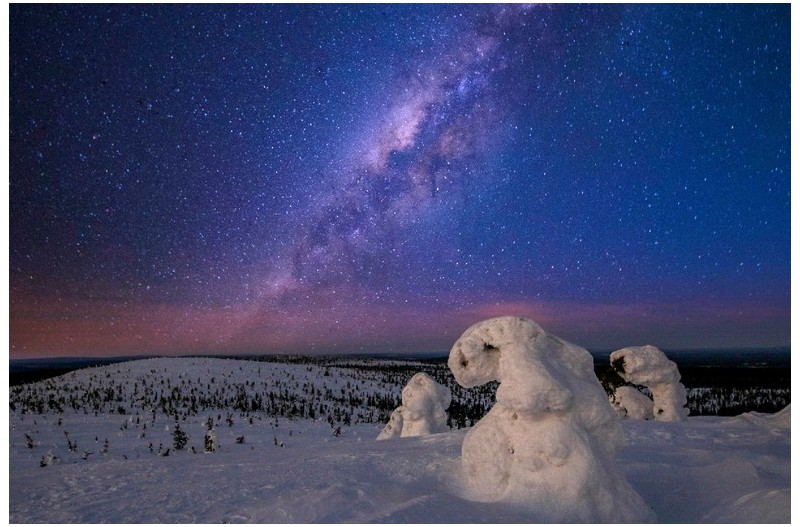 은하수 흐르는 밤