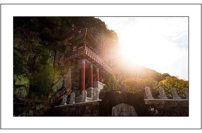 사성암의 아침빛,,,