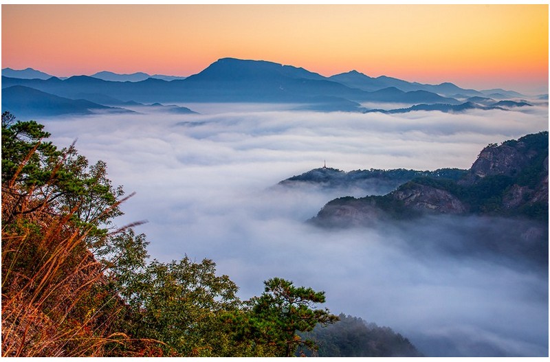 부귀산을 바라보며