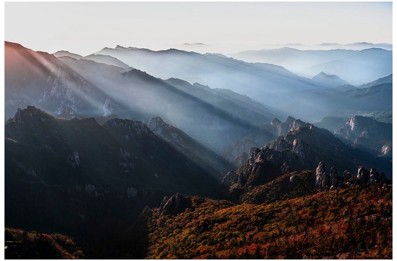 설악을 오르다.