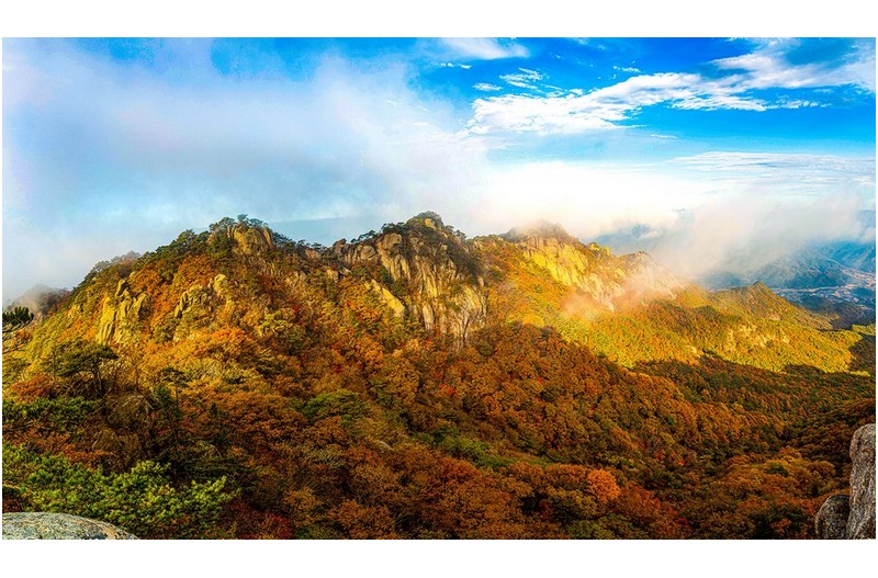 속리산의 가을풍경