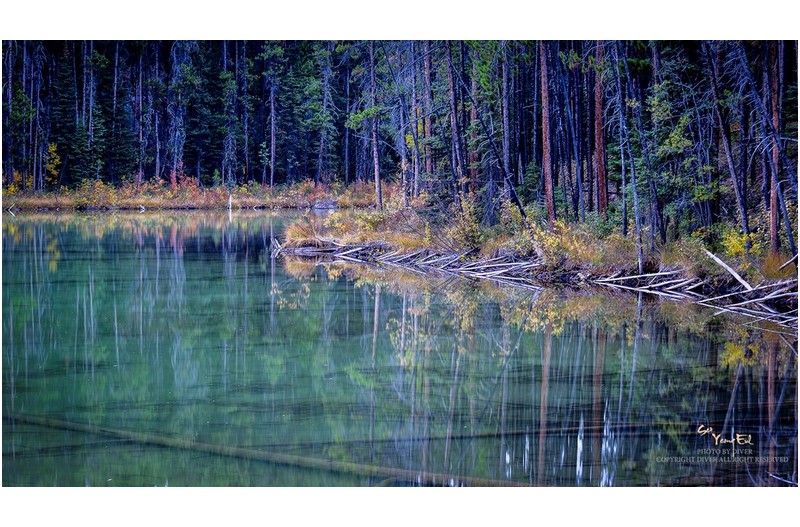 에메랄드빛 호수에 빠지다