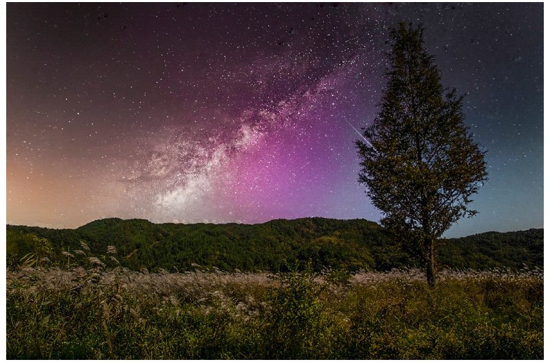 은하수 흐르는 밤