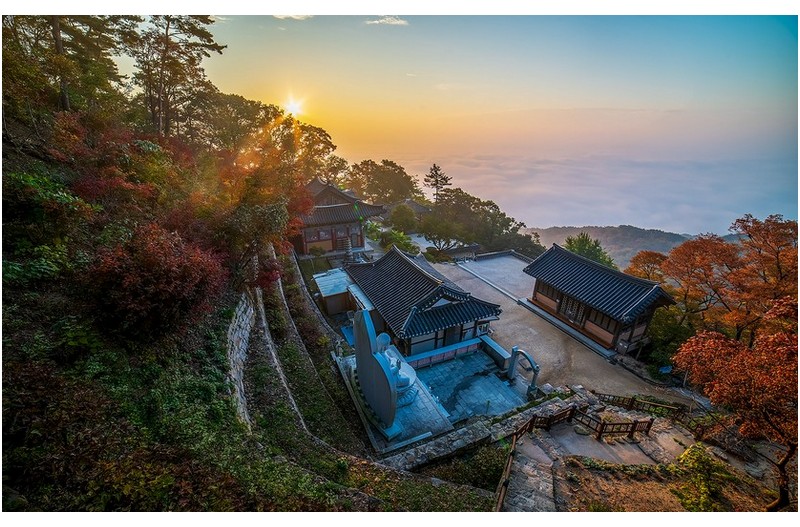 수종사와 남한강 운해