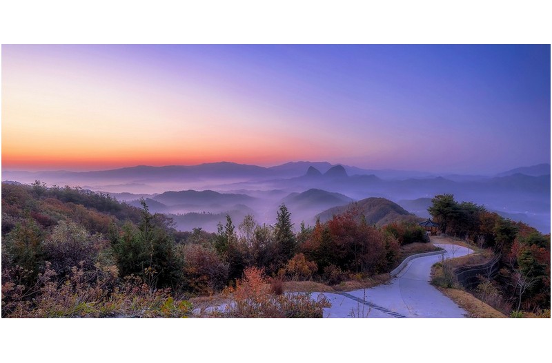 부귀산 아침풍경