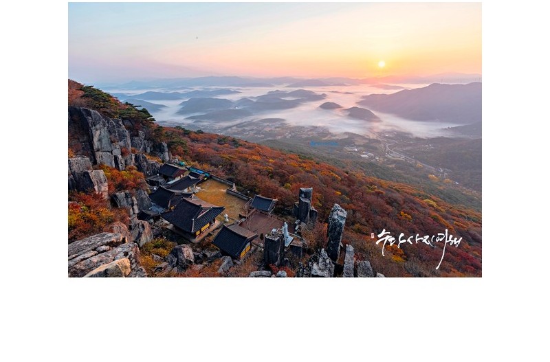 무등산 가을아침