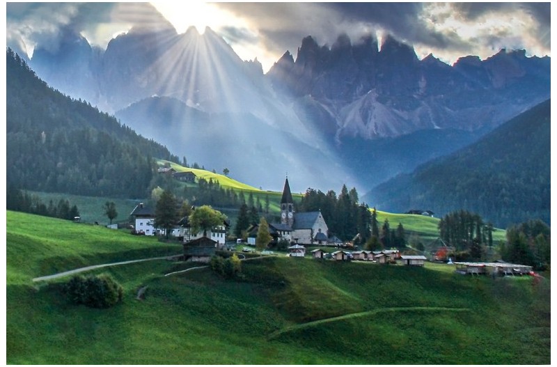 돌로미티 - 秋景