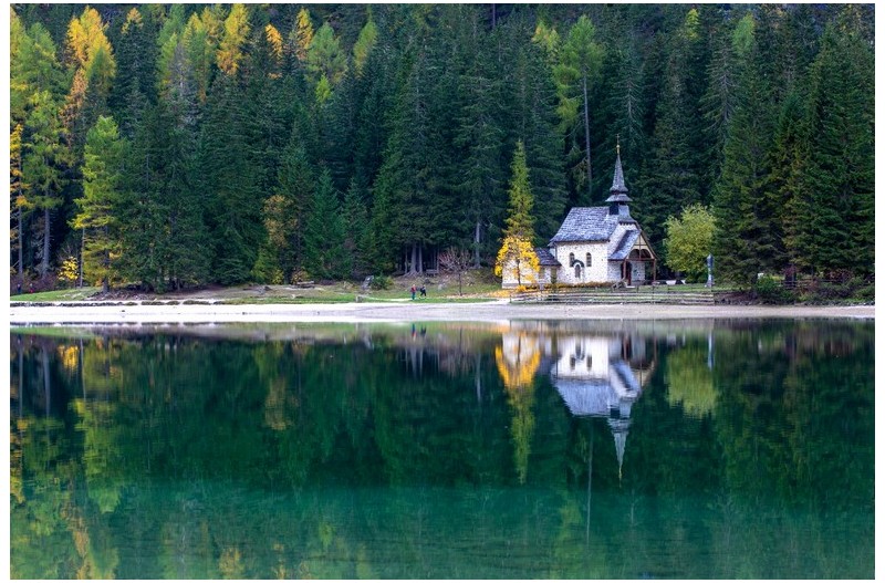 작은교회 - 돌로미티