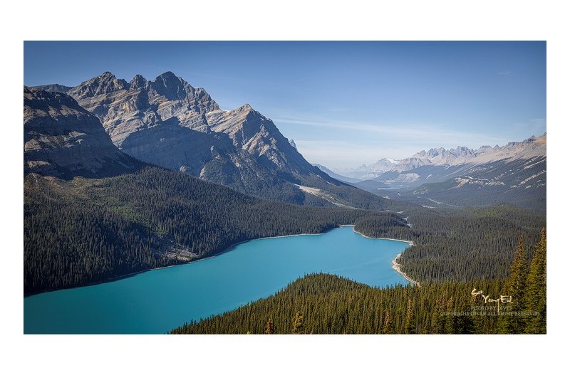 페이토 호수의 옥색