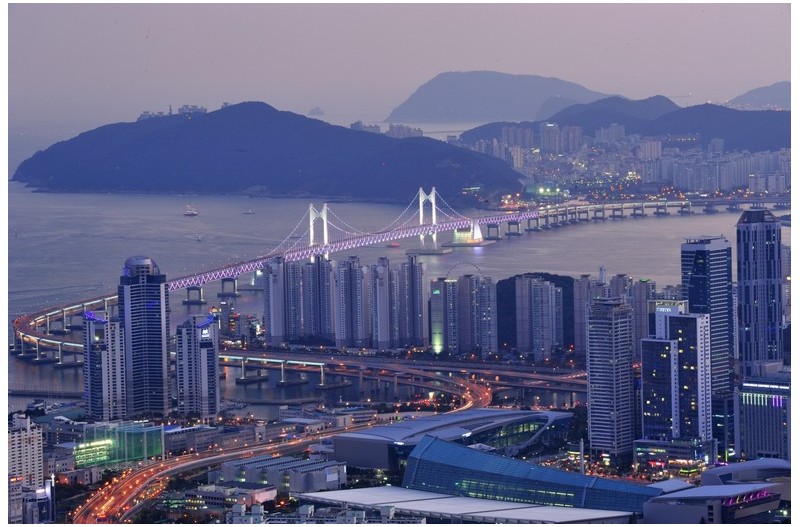 항도 부산의 밤