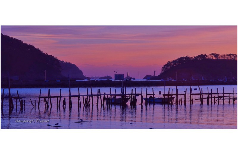 바닷가의 풍경 ----