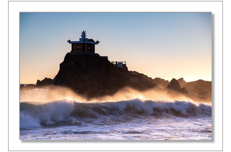 오랑대 파도..... 함께 한 날