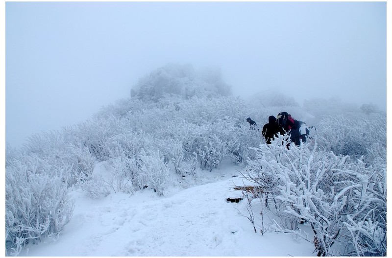 덕유산 설경