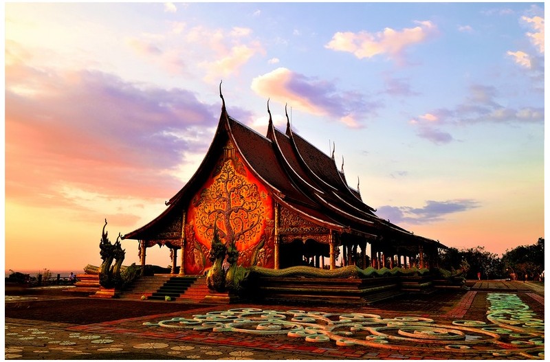 태국 문화재 전경