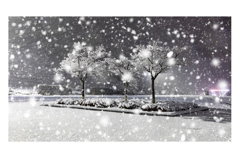 폭설이 내리는 밤