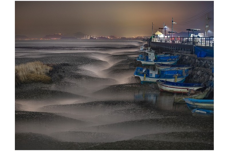 황산도 갯벌 장노출